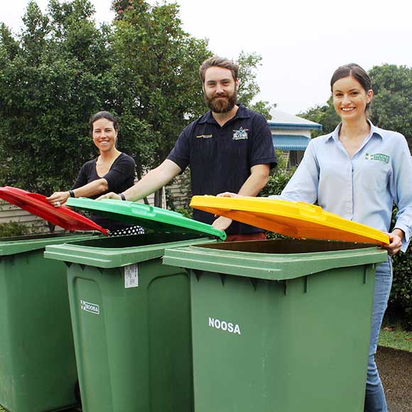 Residents who’d like a larger 360L garden waste and/or recycling bin
